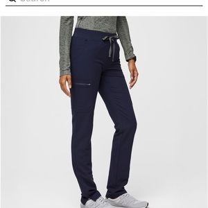 Figs navy scrub pants